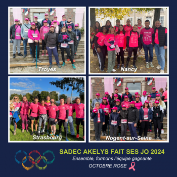 Sadec Akelys fait ses JO 2024 - Octobre Rose